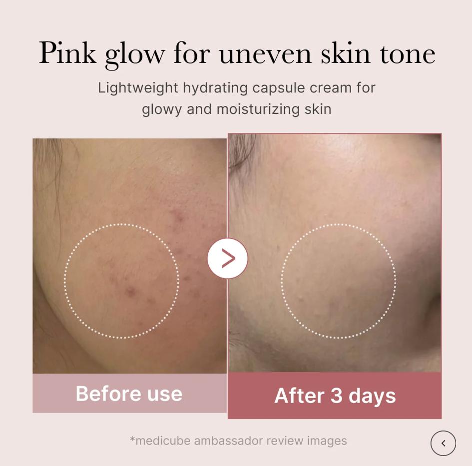 Medicube PDRN Розовый коллагеновый капсульный крем 55 г