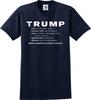 Трамп Определение Сделай Америку Снова Великой Унисекс Футболка (С-5Х)