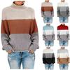 Womens Off The Shoulder Sweater Casual Knitted Loose Long Sleeve Pullover