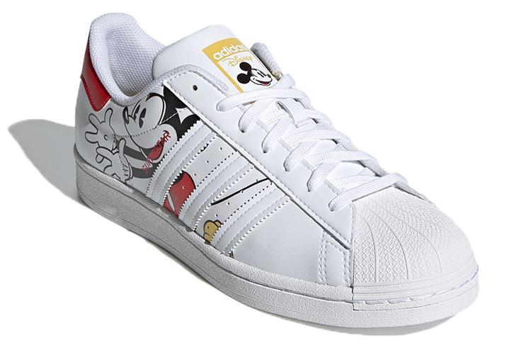 Superstar Disney x Superstar Adidas Originals 'Микки и Минни - Белый Ярко-красный' GW2248