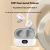 Bluetooth-гарнитура с костной проводимостью, высокой мощностью, беспроводной, с длительным сроком службы, с цифровым дисплеем, спортивная гарнитура