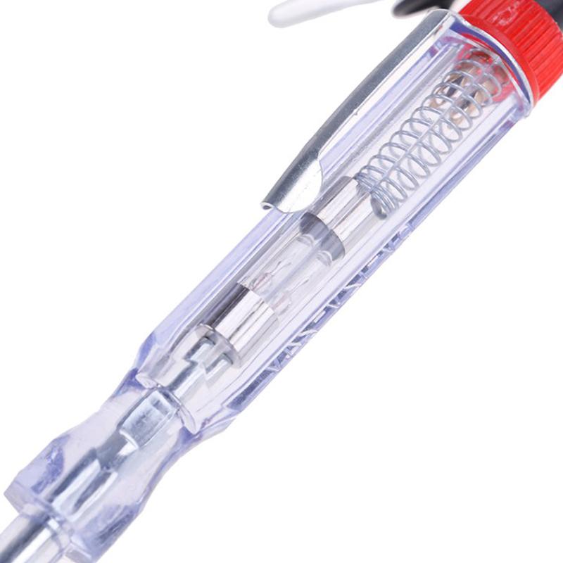 6-24 В Автомобильный тестер напряжения цепи Система Длинный щуп Тест на проводимость Световая ручка Как Пластик + Углеродистая сталь Электрическая тестовая ручка