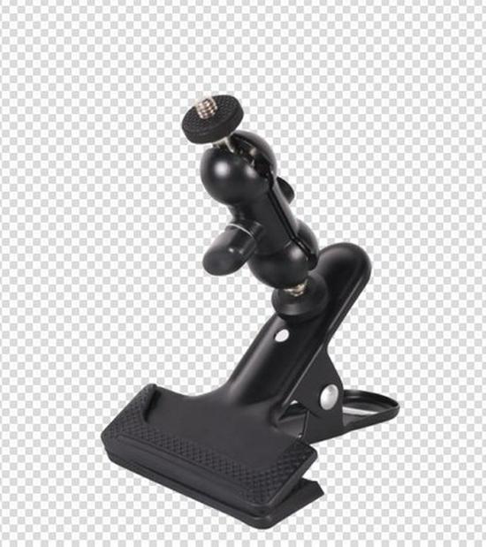 Double-Headed Magic Arm Bracket with Flash Clamp