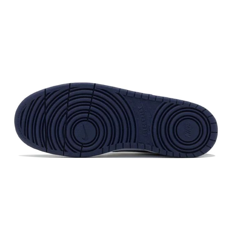 Nike Кроссовки Court Borough Low 2 GS White Signal Blue для детей Blue-Void BQ5448-107