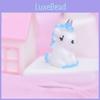 Adorable Mini Unicorn Figurines Resin Craft Colorful Cartoon Style Perfect For Fairy Gardens