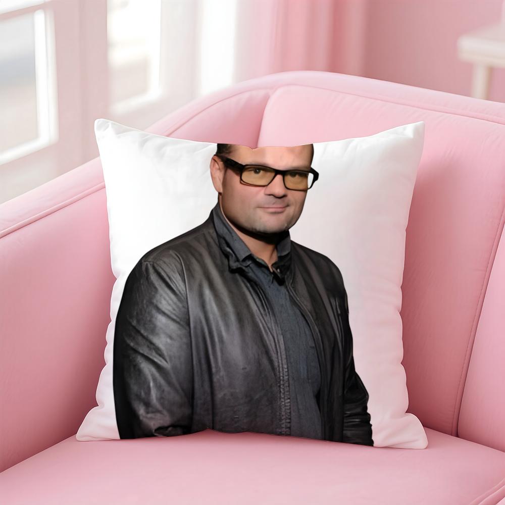 CChris Bauer Cushion Cover Pillow Case Soft Friendly Fabric Concealed Zipper