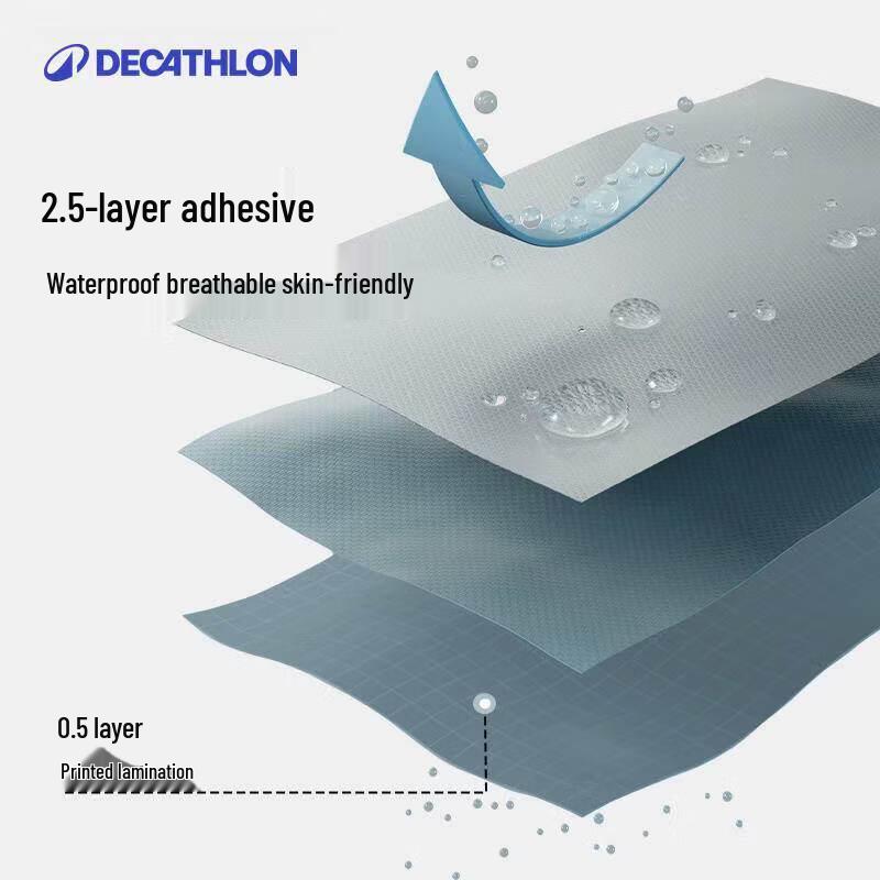 Водонепроницаемая ветрозащитная походная куртка Decathlon Outdoor