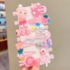 14Pcs Hairpin Sets Cartoon Hairclips Cute Pins Princess Broken Hairpin Headwear Hair Accessories