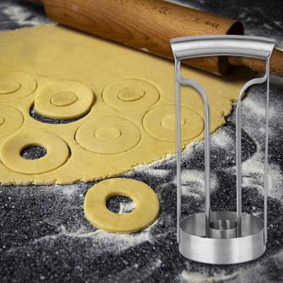 Форма для пончиков, Нелипкая пищевая многофункциональная DIY нержавеющая сталь, форма для изготовления торта, хлеба, кондитерских изделий, кухонные принадлежности