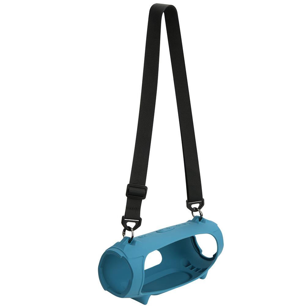 Силиконовый чехол для Wi-Fi-колонки JBL Charge 5, водонепроницаемый чехол для путешествий, защитный гелевый чехол из мягкого силикона с плечевым ремнем