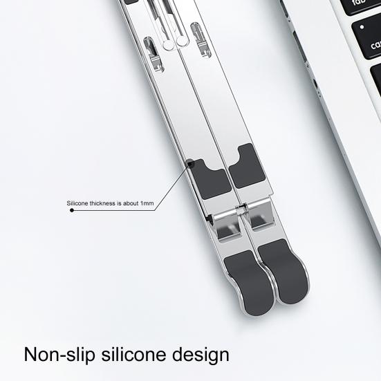 Складная регулируемая подставка для ноутбука из алюминиевого сплава 11-17 дюймов для отвода тепла