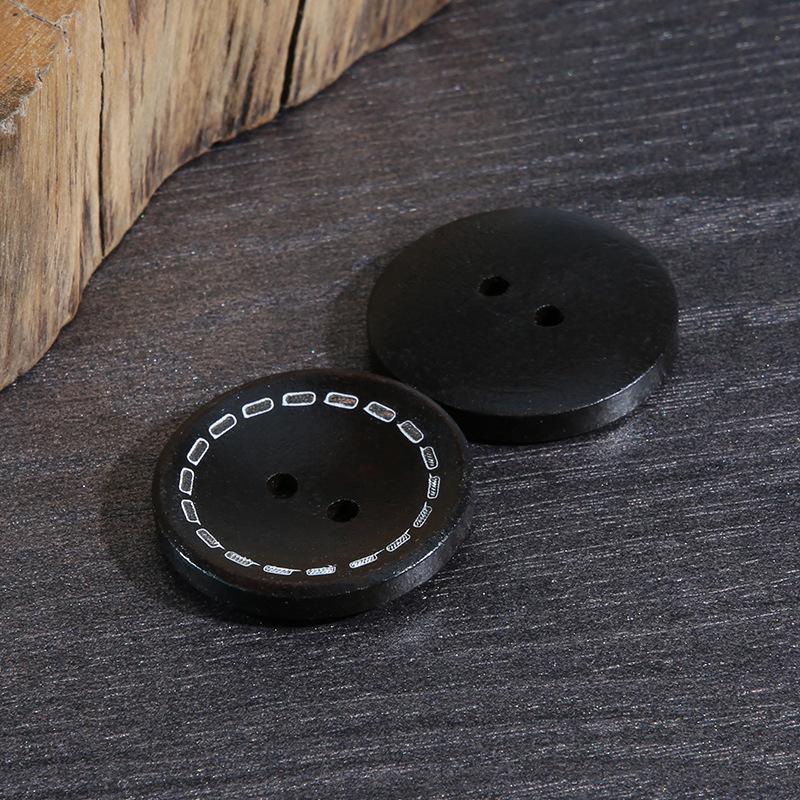 Solid Wood Clothes Buttons Men'S And Women'S Shirts Sweaters Jackets Button Accessories Children'S Coats Trench Coats Cardigan Wood Buttons