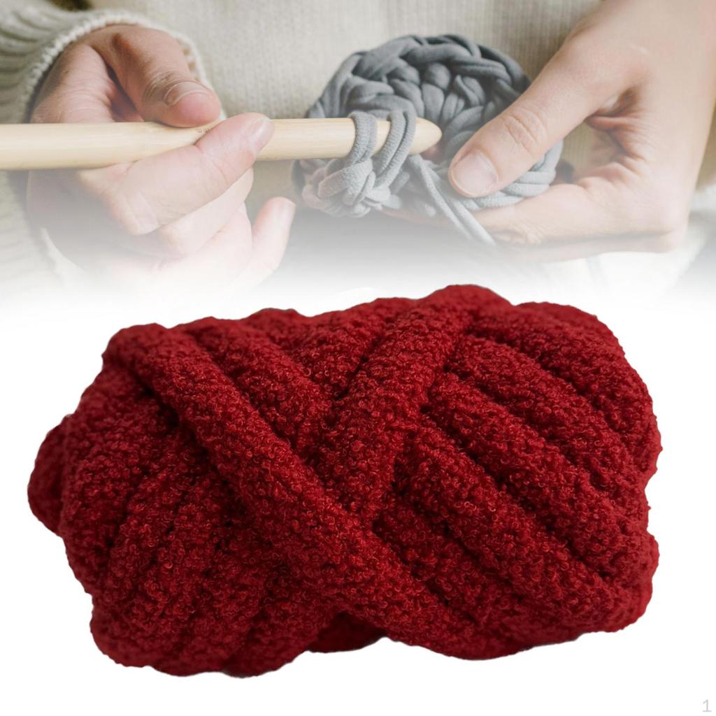 Chunky Yarn Arm Knit DIY Knitting Crochet Threads Bulky Weight for Hats Weaving