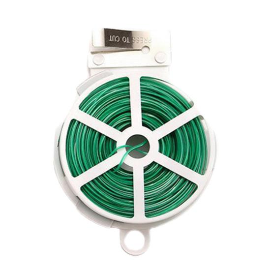 Garden Plant Ties Flexible Wire Design Weather-Resistant Vegetable Tomato Twist Ties Climbing Plants Support Ties
