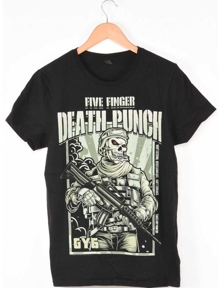 Футболка Five Finger Death Punch War Is the Answer Черная Унисекс S-5XL EM1374 Унисекс Футболка