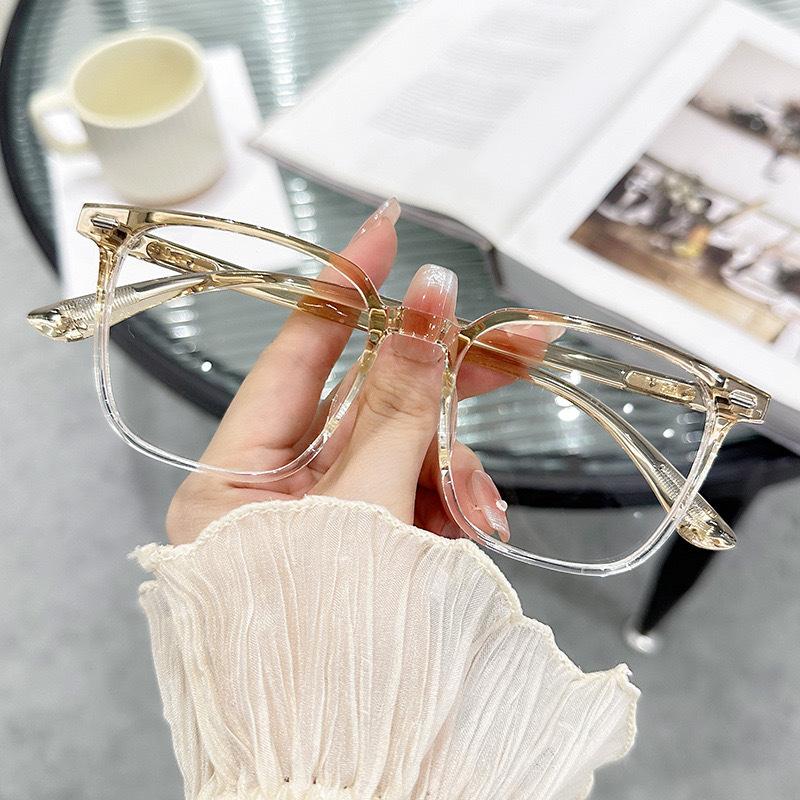 Прозрачные очки для близорукости Женские Мужские Защита от синего света Квадратные Минус Диоптрии Оптические Очки Очки Lentes