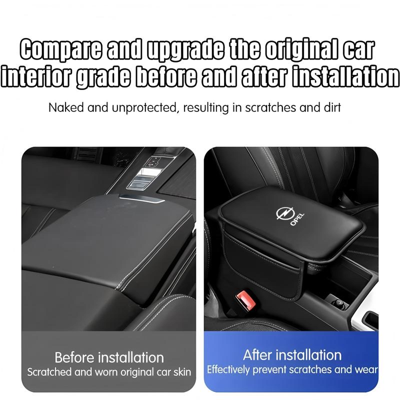 1pcs Auto Center Console Armrest Cushion Auto Amrest Pillow Cover Pad For Opel Insignia Astra Antara Meriva Zafira H G Corsa