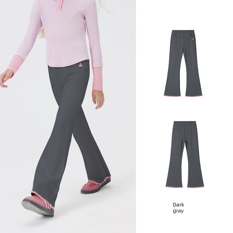 [Surprise New Trend Week] Navigare Italy Girls' 2026 Spring Children's Flared Long Pants