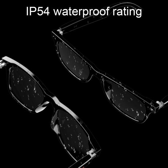 Умные очки с открытым ухом, звук, микрофон, динамик, голосовой помощник, звонки в режиме громкой связи, шумоподавление, мужские, женские, совместимые с Bluetooth, аудио, очки с камерой