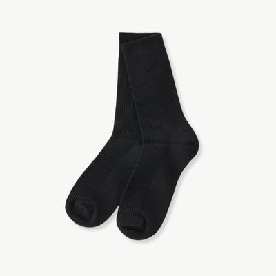 Формальные однотонные носки Golji Regular Черные 09WZDSCCSB
