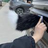 Пульт Дистанционного Управления Электромобиль Хвост, Пушистый Хвост Украшение Машины, Перезаряжаемое Плюшевое Животное Движущийся Хвост, Самоклеящийся Электрический Хвост Животного Декор Машины