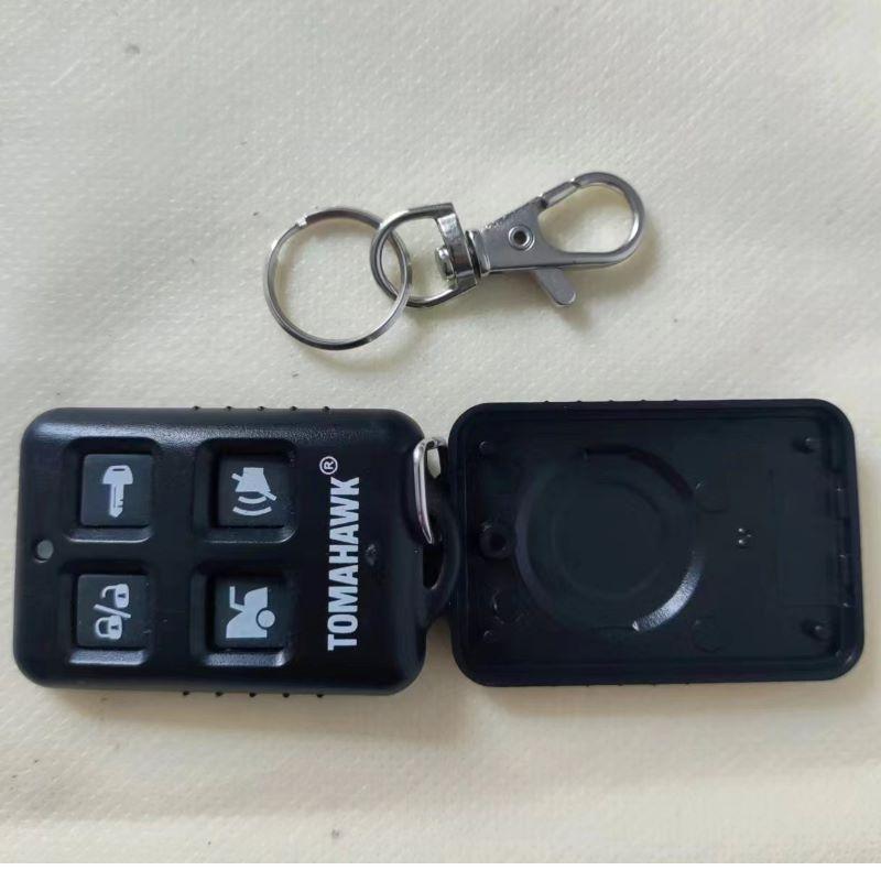 Keychain Case Key Shell Body cover and Russia LCD remote control Tomahawk TW9010 TZ9010 1-way car alarm Tomahawk TW-9010 tz-9010