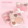 GOGO TALES Любящее Сердце Тень (01 Пастельный Дым) Макияж Блестки Сияние Матовый Жемчужный GOGO TALES