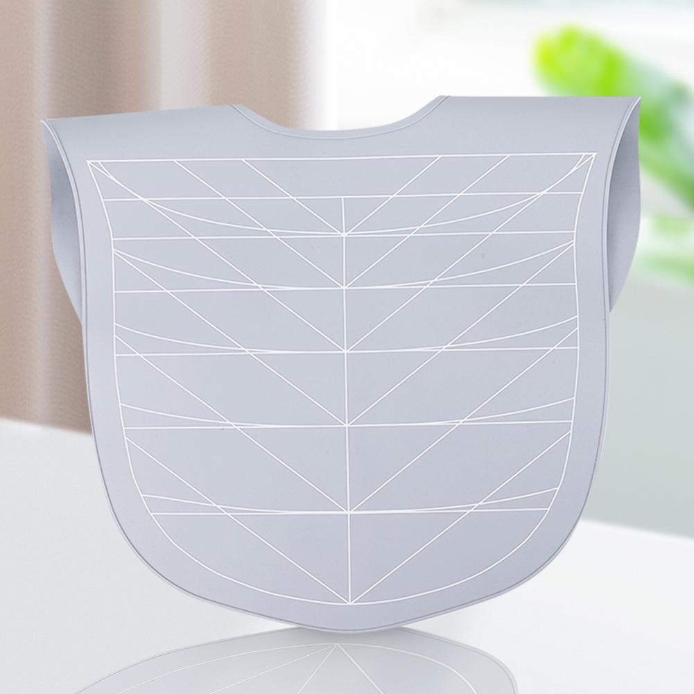 Силиконовая накидка для стрижки, водонепроницаемая парикмахерская, коврик для стрижки волос с направляющими, утяжеленный коврик для стрижки волос для парикмахера