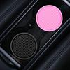 Черный Розовый Универсальный Водопоглощающий Подстаканник Аксессуары Для Интерьера Автомобиля Силиконовый Подставка Для Интерьера Автомобиля ПВХ Нескользящий Авто Подстаканник