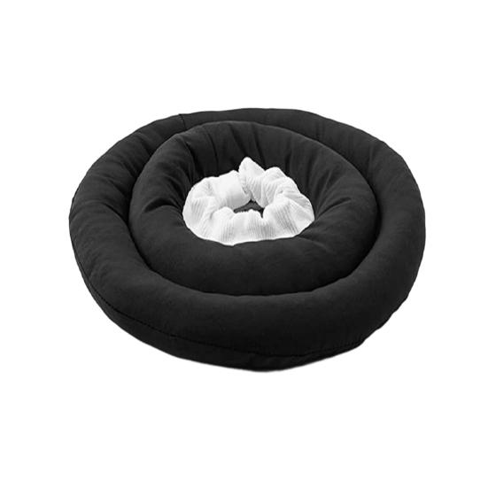 Собачий конус мягкий регулируемый воротник-пончик со шнурком альтернатива конусу для собак после операции для крупных средних маленьких собак и кошек