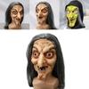 Маска ведьмы на Хэллоуин Латексная маска ужаса для костюма для украшения вечеринки