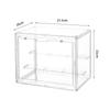 Zhai Wan Jia 2-Layer Transparent Action Figure Display Box