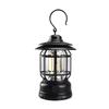 Waterproof Retro Portable Lantern with Type-C Charging for Camping