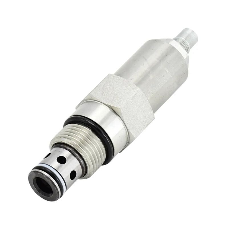 Precise 1 Piece Pressure Relief Loader Control Valve Silver Metal For Case Loader Backhoe 580L 580SM Loader Landscaper