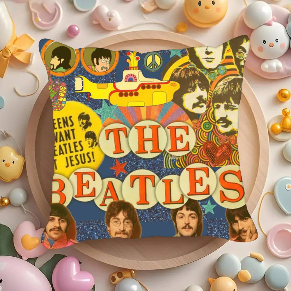 Поп-группа The B_BeatlES Классические наволочки чехлы на подушки для диванов в гостиной домашний декор подарки