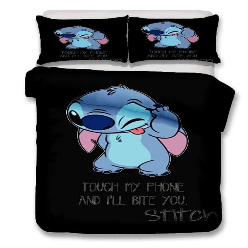 Cozy Lilo Stitch Bedding Set With Stylish Duvet Cover And Pillowcase Design