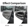 Exterior Car-styling Door Handle Scratch Protective Cover PC Door Bowl 3D Sticker Trims Accessories for Smart 451 Fortwo