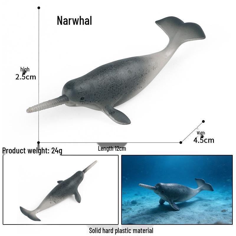 Realistic Arctic Animal Models Toys: Polar Bear, Beluga, Seal, Wolf, Snow Leopard, Penguin