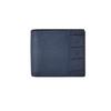 Kings by Samantha Thavasa Navy Bifold Lightweight and Crocodile Embossed Men's Wallet, Functional,