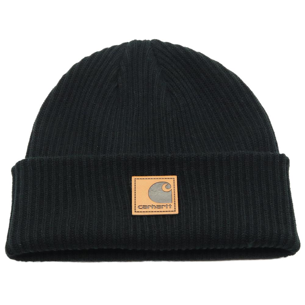 Fashion Patch Logo Unisex Knit Toque Winter Hat Beanies