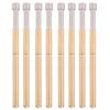 100pcs Spring Test Pogo Pin Concave Head Type Brass Material 2.02mm 0.1in Tube Diameter 33.35mm 1.3in PCB Testing Pins