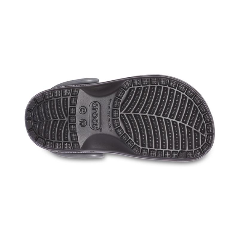 Crocs Fun Lab Classic I AM Shark Clog Стильные сандалии с отверстиями Серый Детская модель
