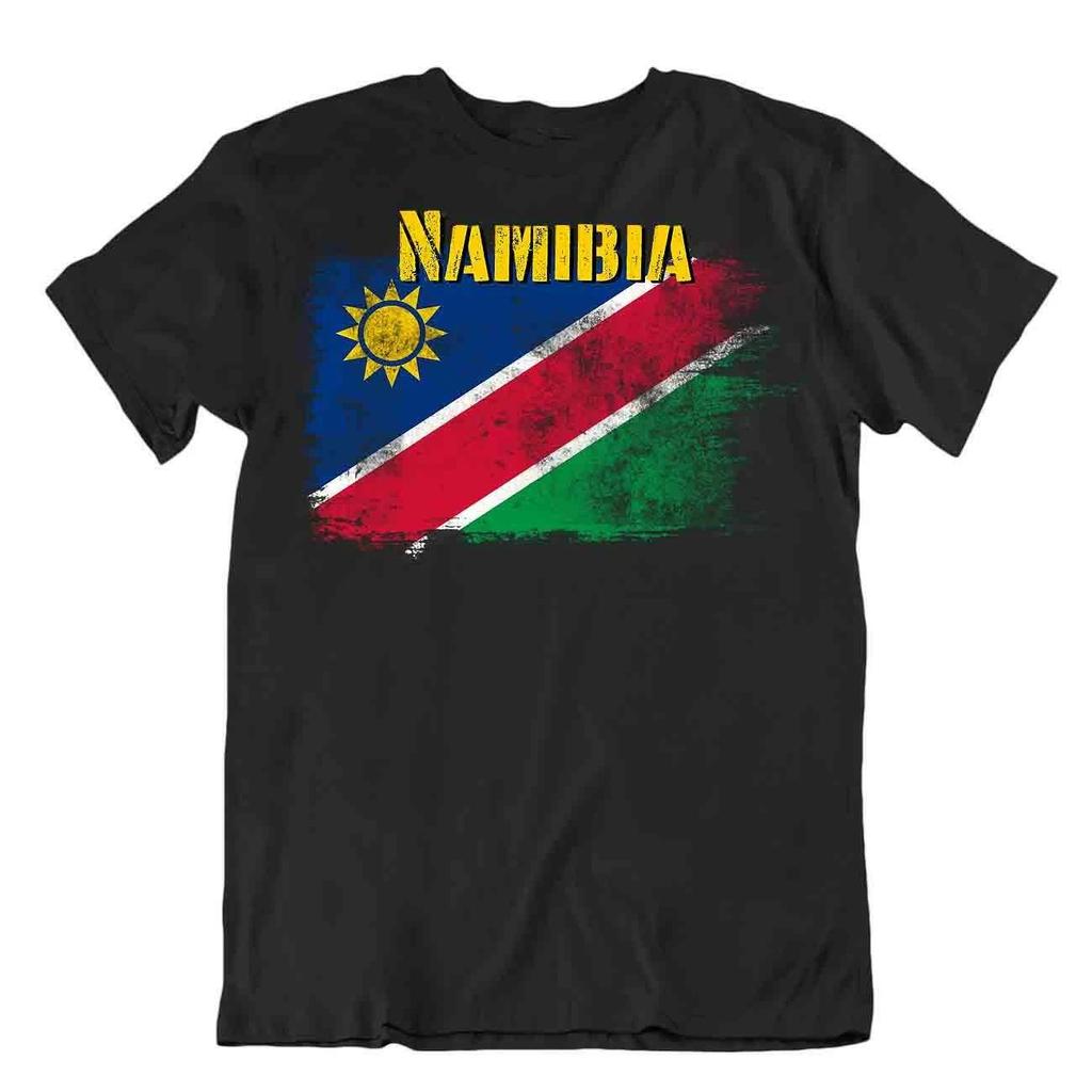 Namibia flag Tshirt T-shirt Tee top city map important resource heroism textile