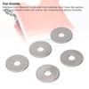 Набор из 500 плоских шайб 4x15x0,5 мм из нержавеющей стали, высокопрочные плоские шайбы для винтов M3, болтов