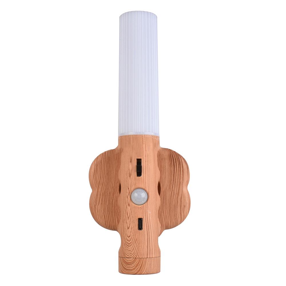 Led Motion Sensor Night Light Kitchen Cabinet Light Usb Rechargeable Wall Light Home Bedroom Table Lamp Bedside Lamp