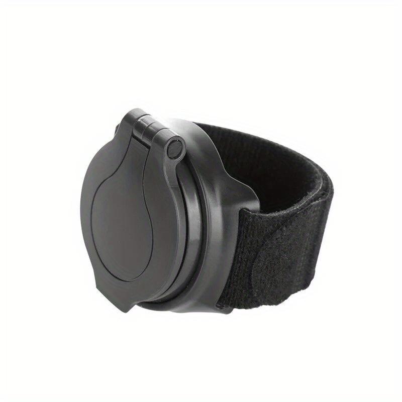 [Вращающееся велосипедное зеркало] Велосипедное зеркало с выпуклой линзой, вращающееся на 360 градусов | Изготовлено из акриловой линзы, ABS-корпуса, оснащено ремешками для запястья и руки