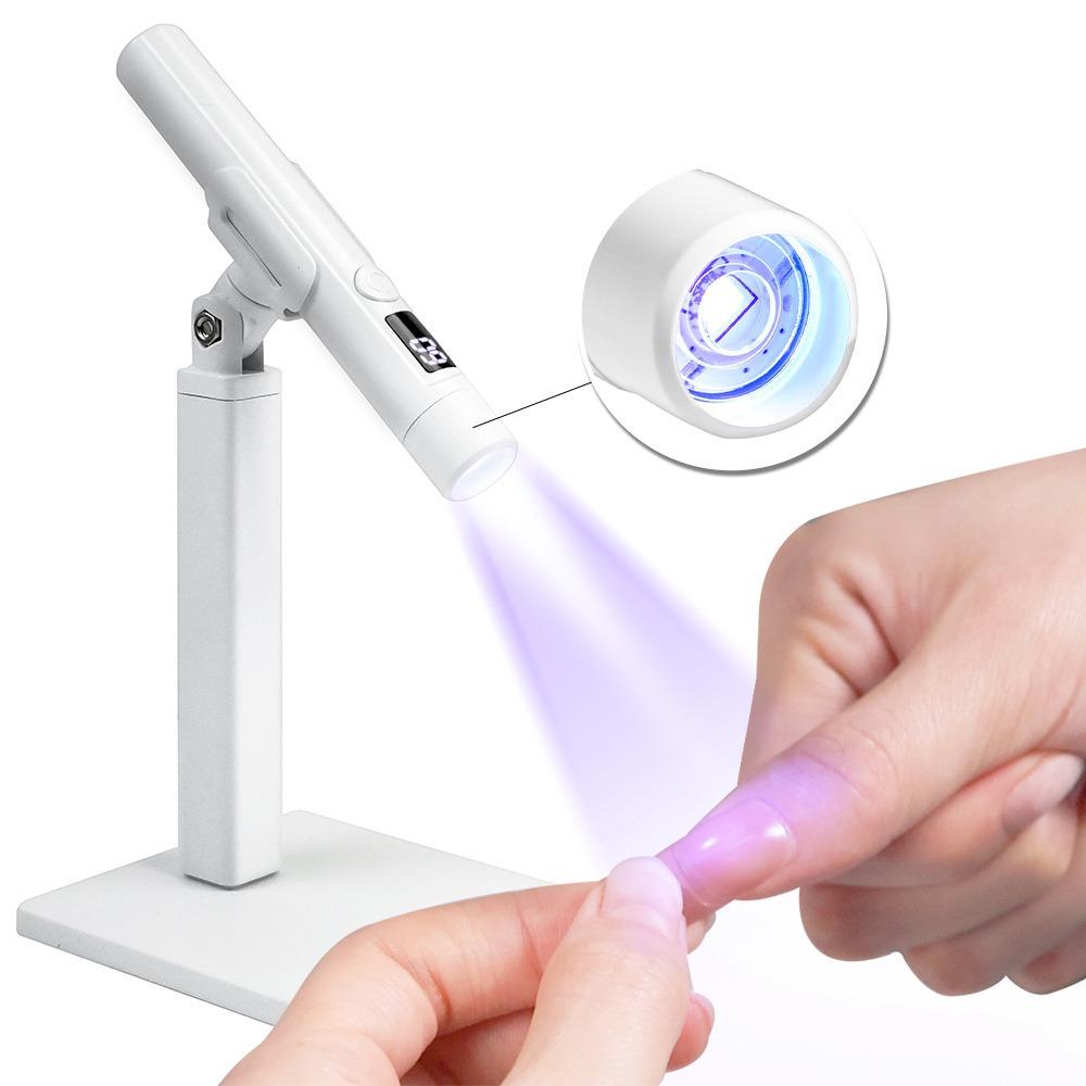 Rotatable UV LED Nail Lamp USB Gel Polish Dryer Versatile Mini UV Curing Light Travel