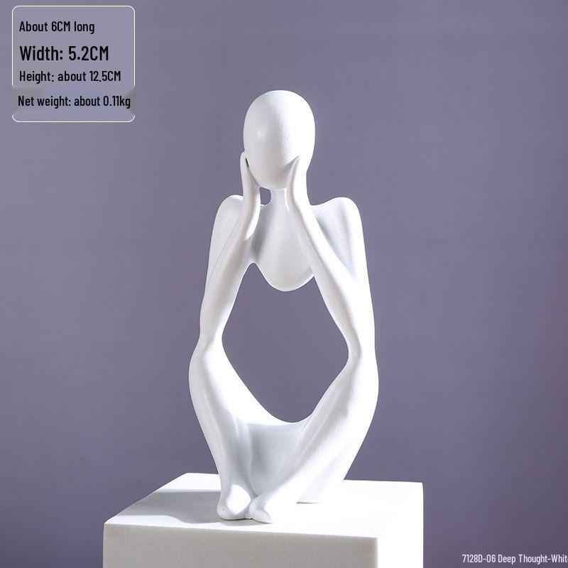 Набор из 3 современных минималистичных миниатюрных украшений для декора дома и кабинета