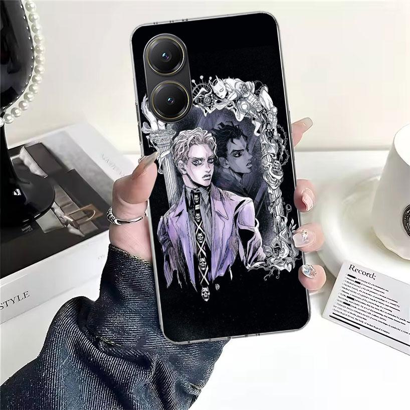 JoJo Кира Йошикаге Killer Queen Мягкий чехол для телефона для Xiaomi Redmi 15C 15 13C 13 Poco X5 X6 X7 F7 Ultra M7 12C 12 10 10C 9C 9A 9T