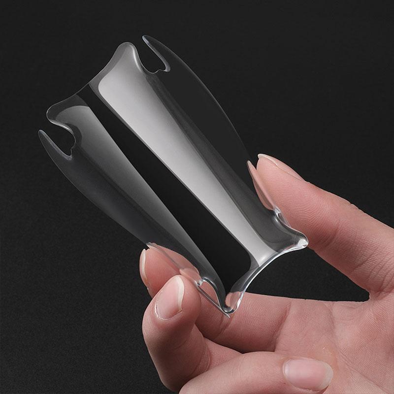 4PCS Transparent M LOGO Car Door Anti-collision Protector Bumper Strip Sticker For BMW X7 X3 X4 X5 X6 3 4 5 6 7 Series Z4 M M3 M5 M6 E38 E39 E46 E53